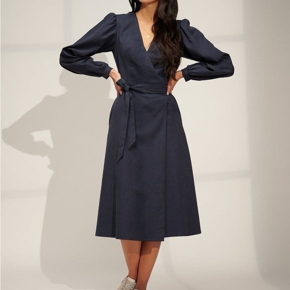 emma knudsen Dresses & Skirts - Emma Knudsen Reese Wrap Dress